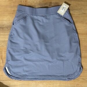 NWT Peter Millar Alice Petal Hem Skort in Wine Glass Print, Size XS